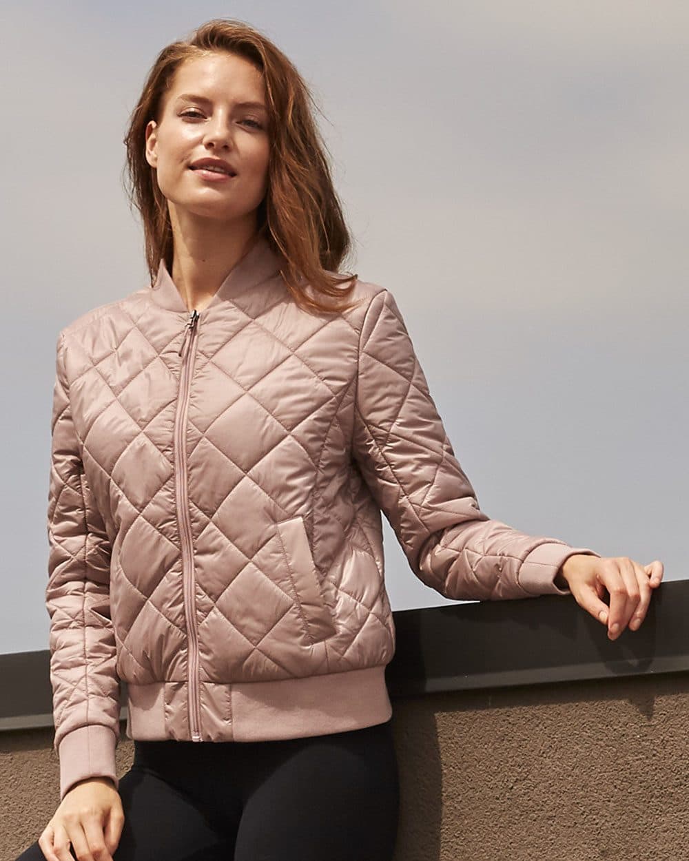 Weatherproof Women's HeatLast™ Quilted Packable Bomber - Image 1