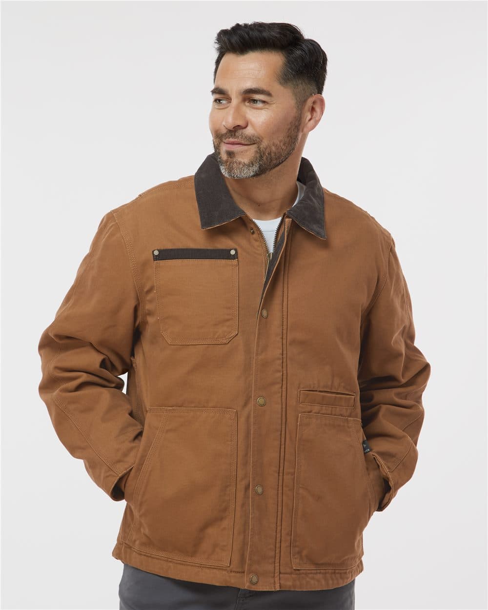 DRI DUCK Men's Tall Rambler Boulder Cloth Jacket - Image 1