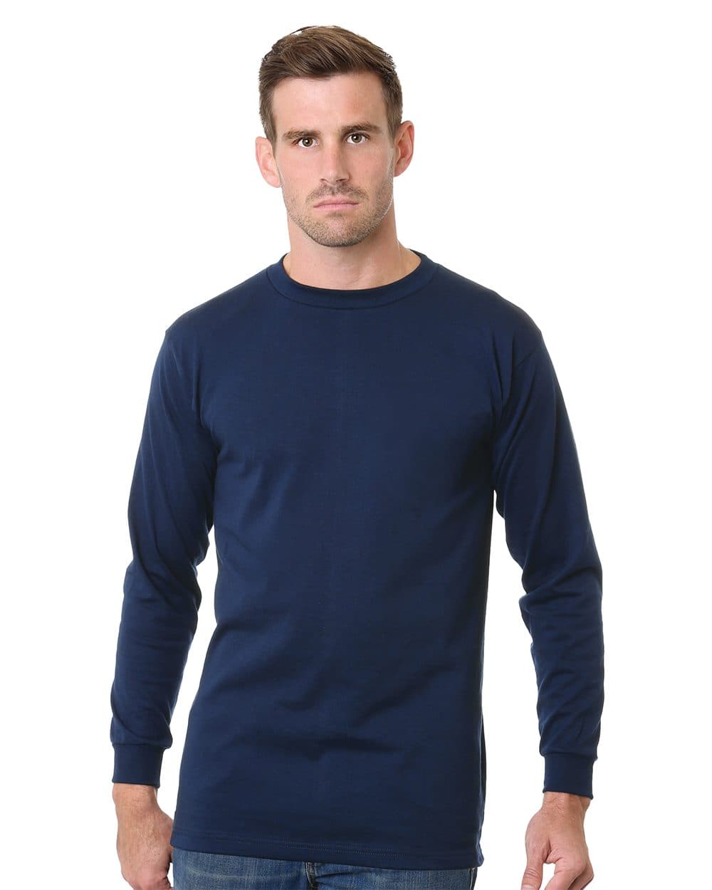 Bayside Men's USA-Made Tall Long Sleeve T-Shirt - Image 1