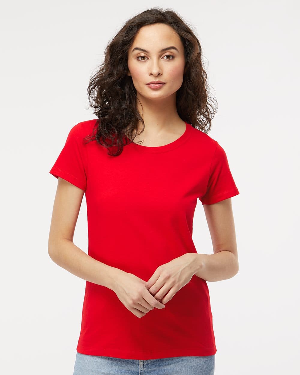M&O Women's Gold Soft Touch T-Shirt - Image 1