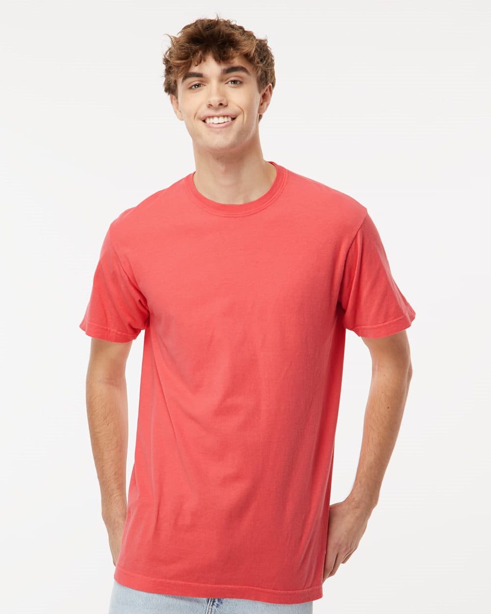 M&O Unisex Vintage Garment-Dyed T-Shirt - Image 1