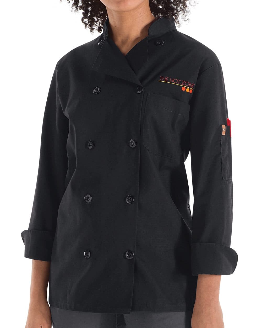 Chef Designs Women's Mimix™ Chef Coat with OilBlok - Image 1
