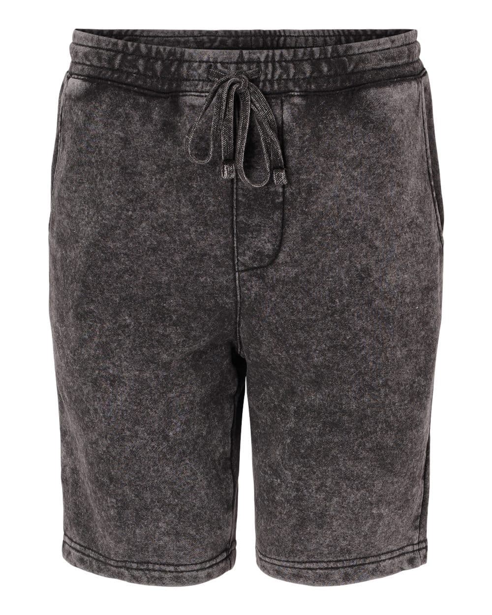 Independent Trading Co. Unisex Mineral Wash Fleece Shorts - Image 1