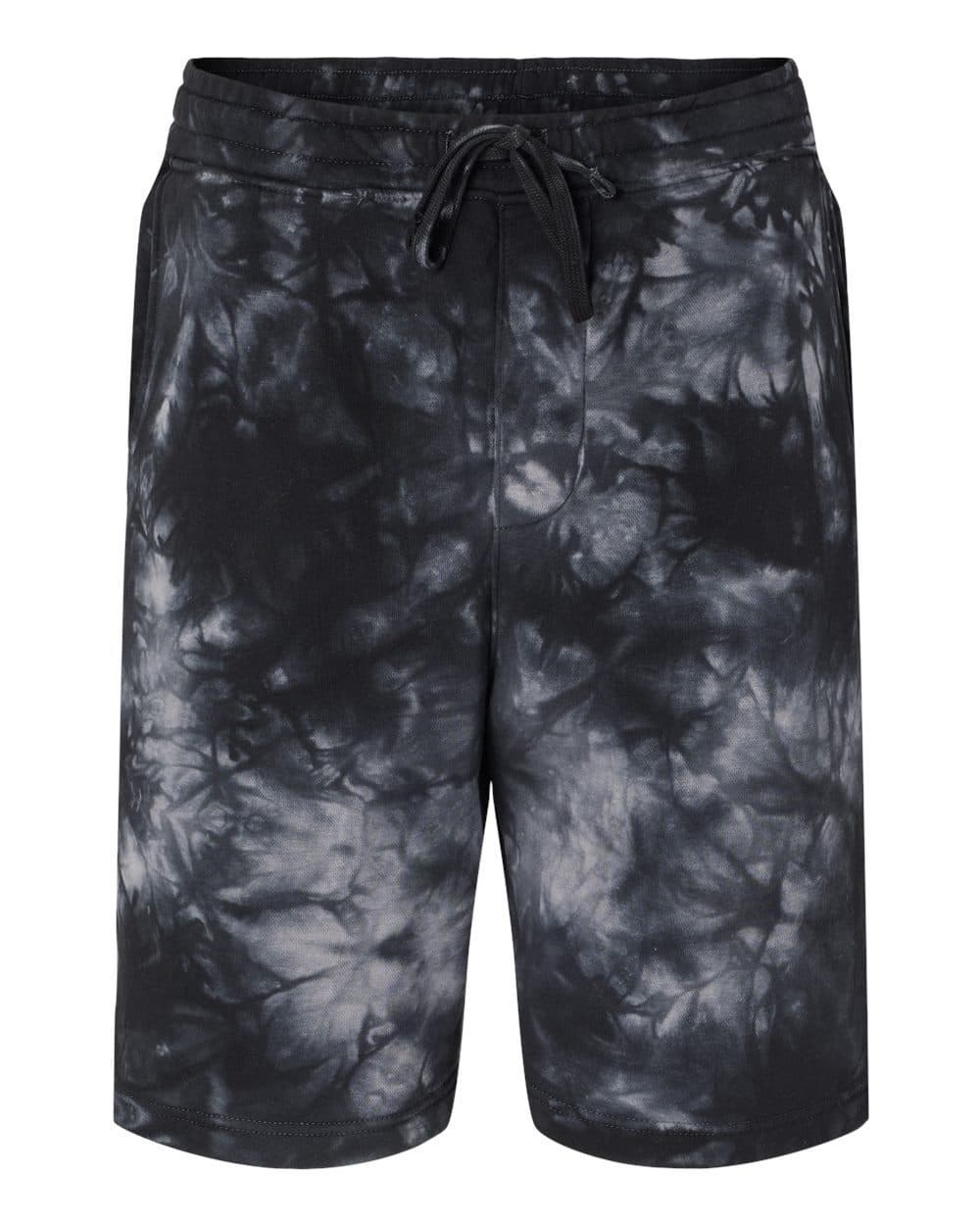 Independent Trading Co. Unisex Tie-Dyed Fleece Shorts - Image 1