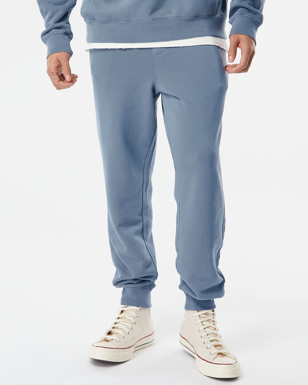 Independent Trading Co. Unisex Pigment-Dyed Fleece Sweatpants - Image 1