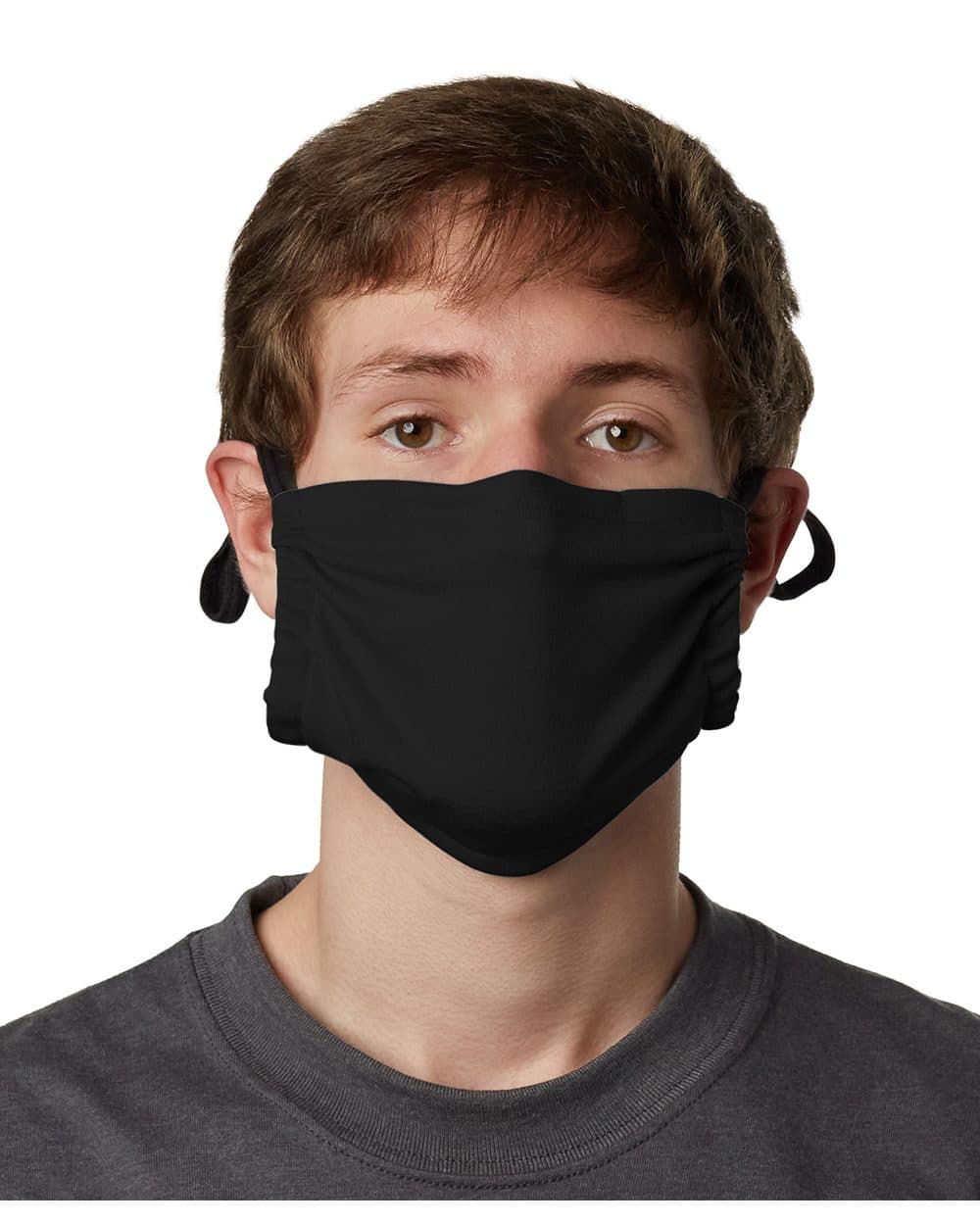 Hanes 2-Ply Cotton Pocket Face Mask - Image 1
