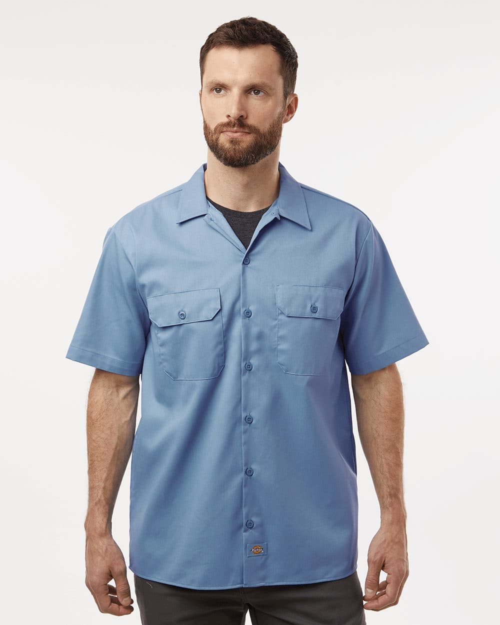 Dickies Men's Short Sleeve Work Shirt - Image 1