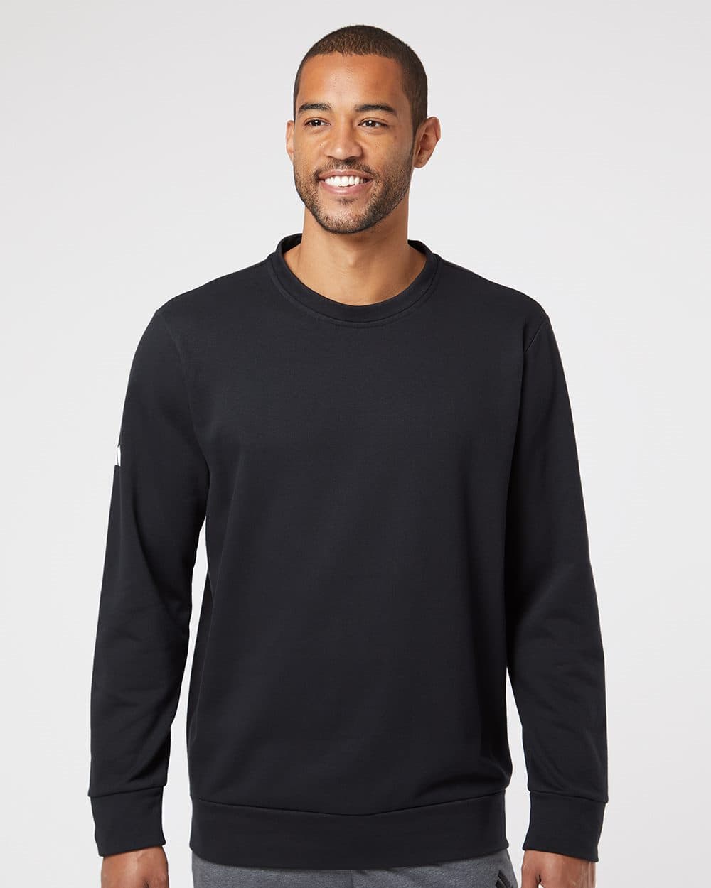 Adidas Unisex Fleece Crewneck Sweatshirt - Image 1