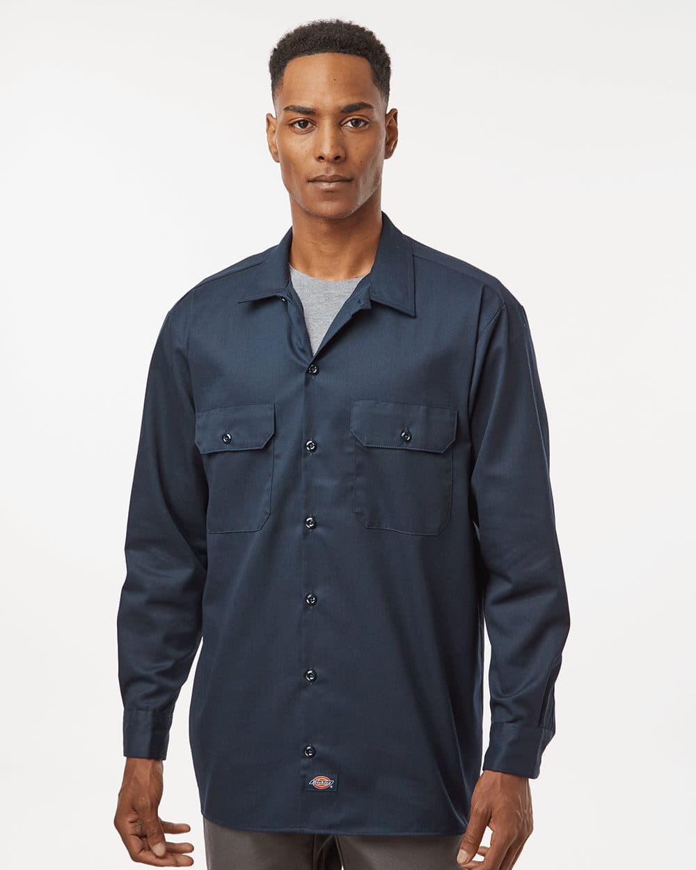 Dickies Men's Long Sleeve Work Shirt - Image 1