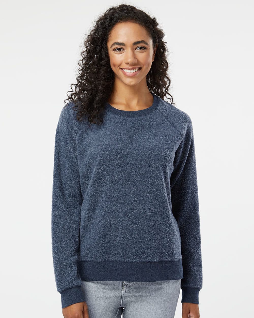 Boxercraft Women's Fleece Out Crewneck Pullover - Image 1