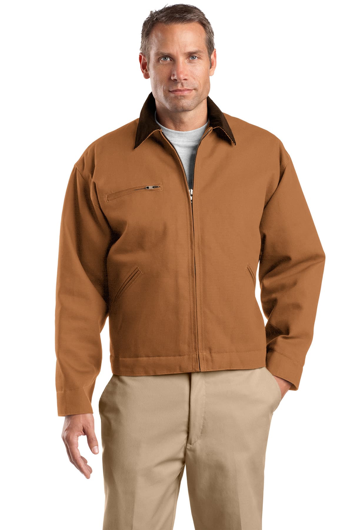 CornerStone ® Tall Duck Cloth Work Jacket. TLJ763 thumbnail 3