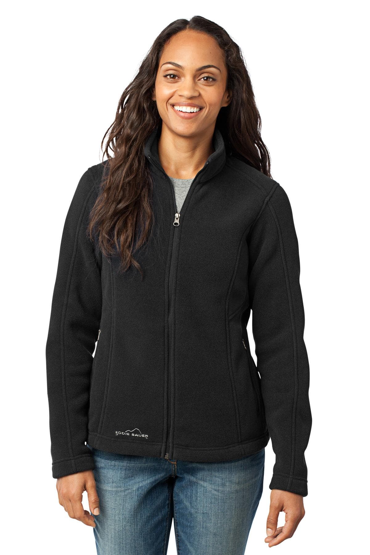 Eddie Bauer ® - Women's Full-Zip Fleece Jacket. EB201 thumbnail 2
