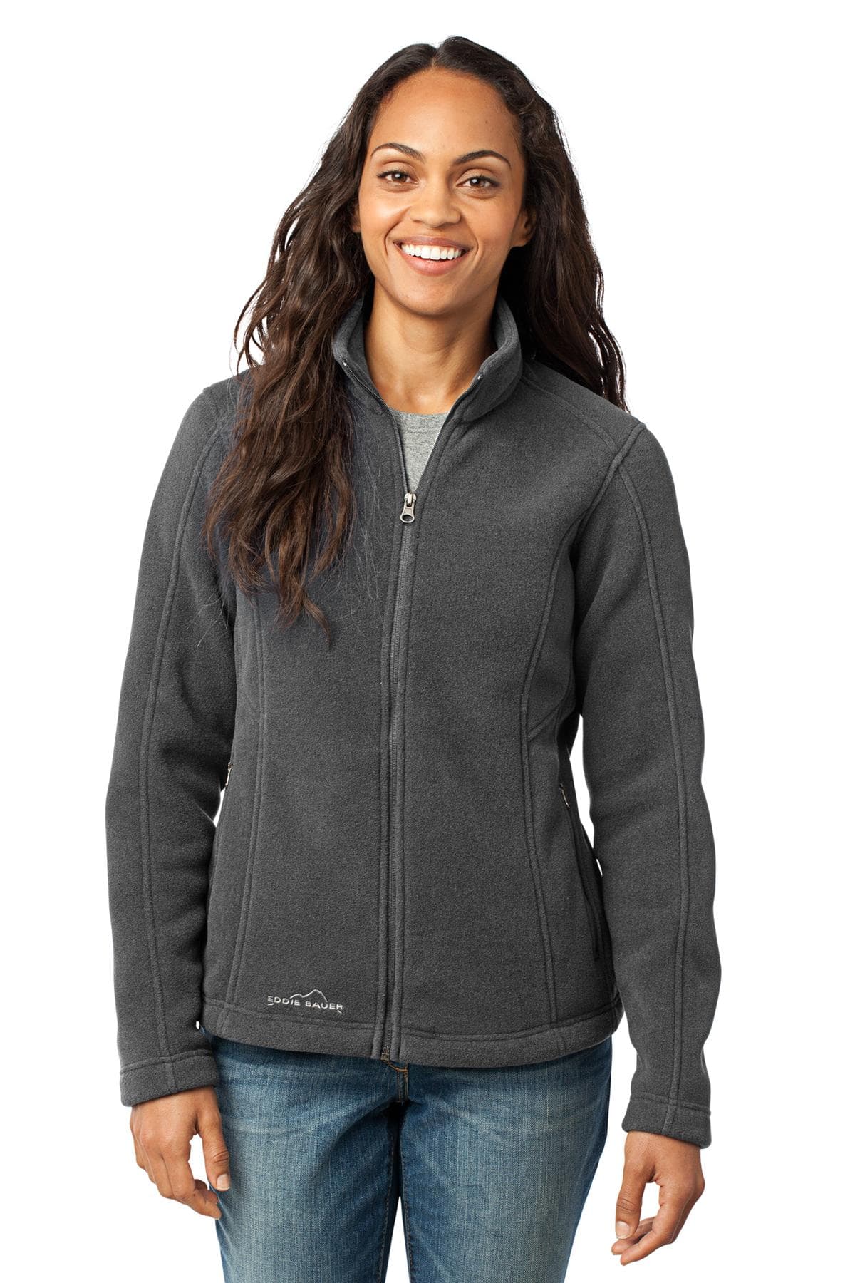 Eddie Bauer ® - Women's Full-Zip Fleece Jacket. EB201 thumbnail 3