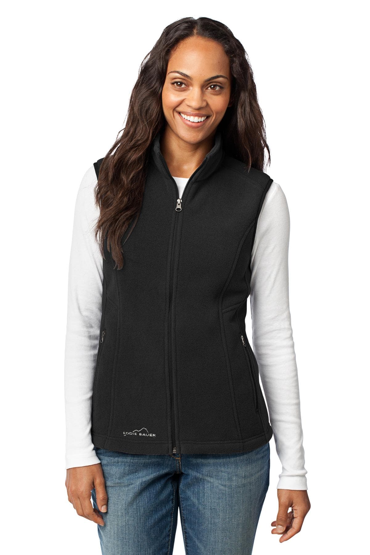 Eddie Bauer ® - Women's Fleece Vest. EB205 thumbnail 2