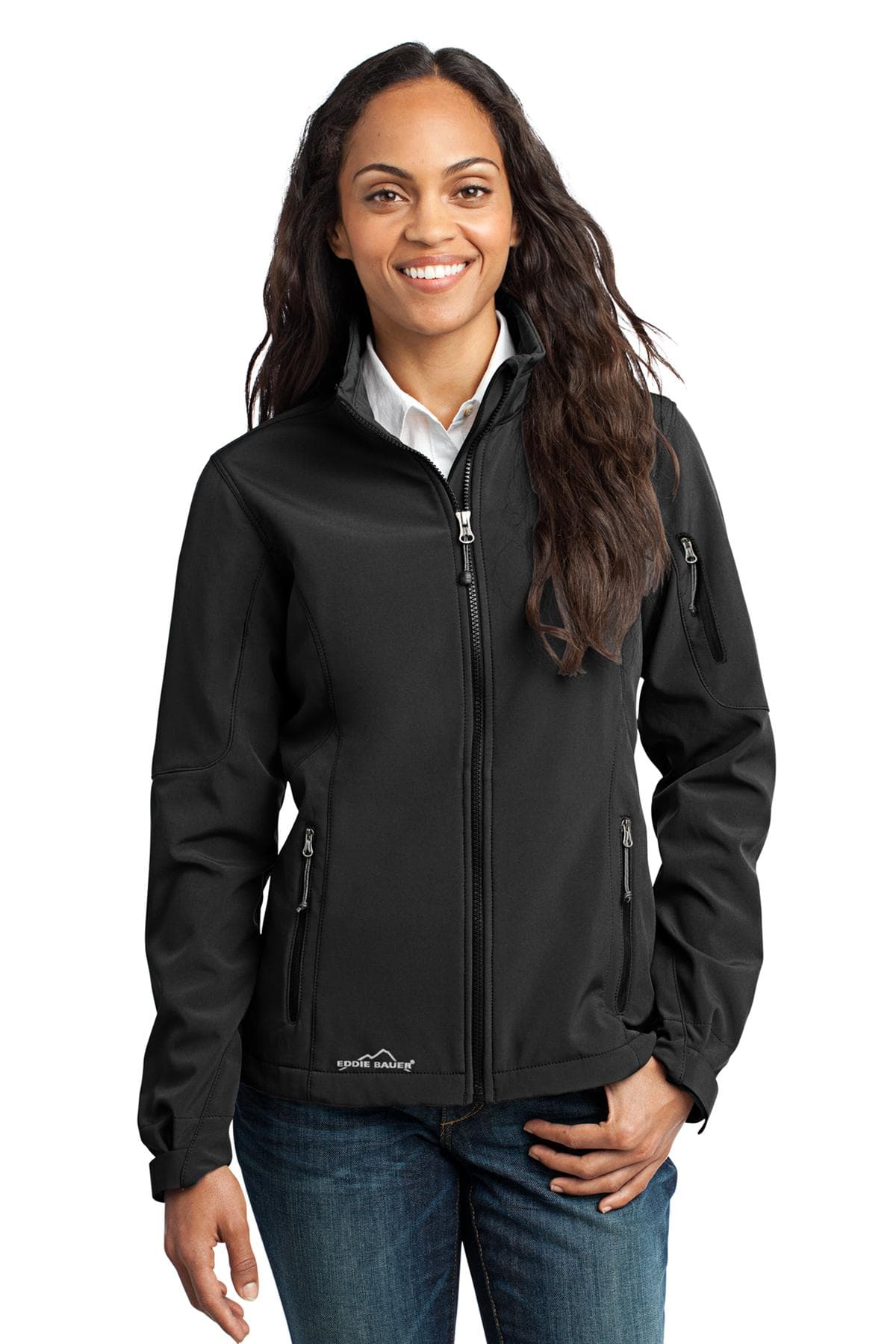 Eddie Bauer ® Women's Soft Shell Jacket. EB531 thumbnail 2