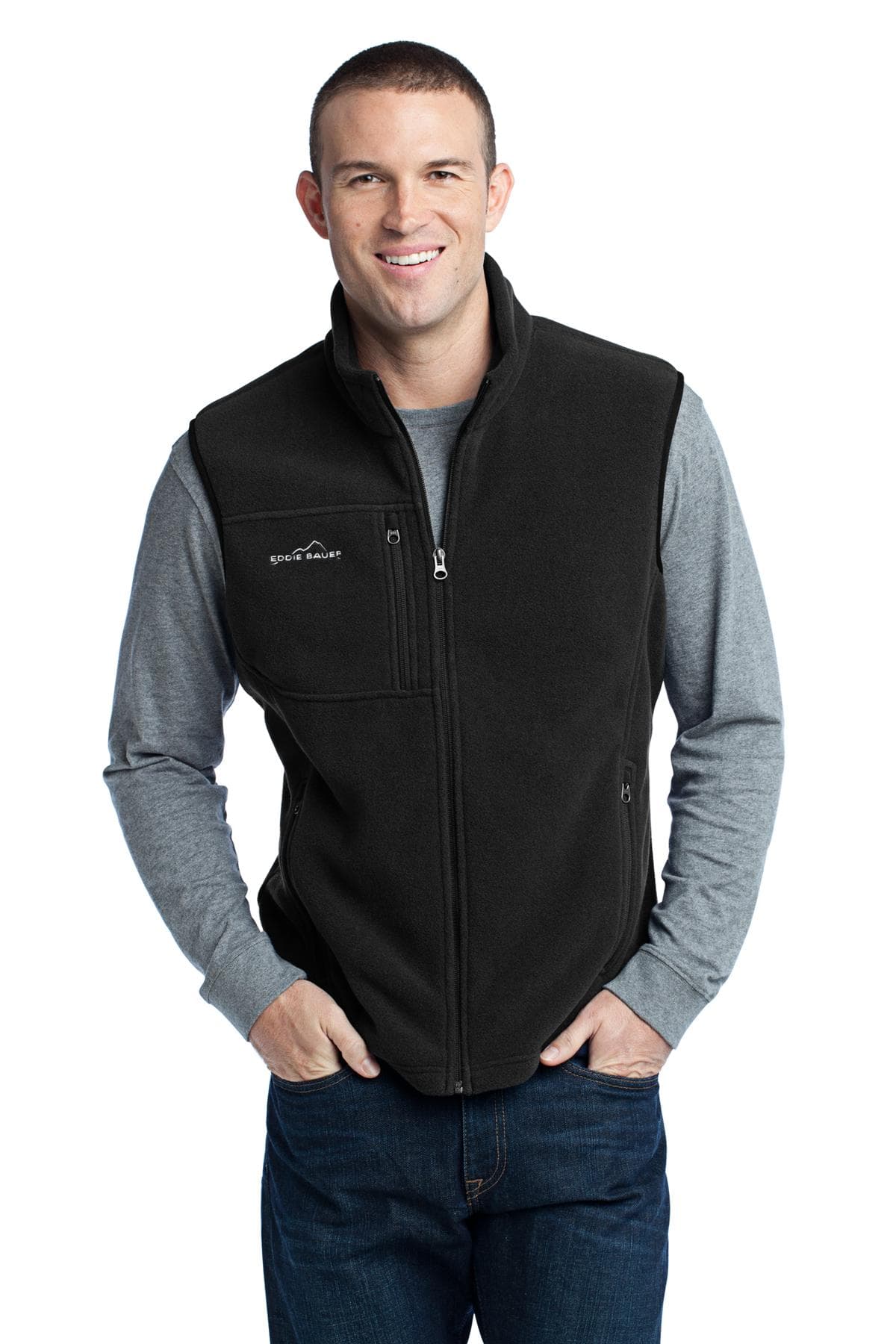 Eddie Bauer ® - Fleece Vest. EB204 thumbnail 2