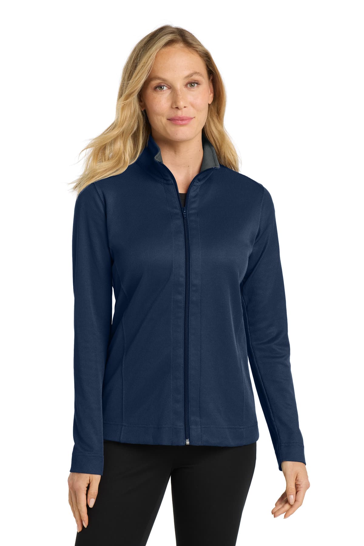Port Authority ® Women's Vertical Texture Full-Zip Jacket. L805 thumbnail 5