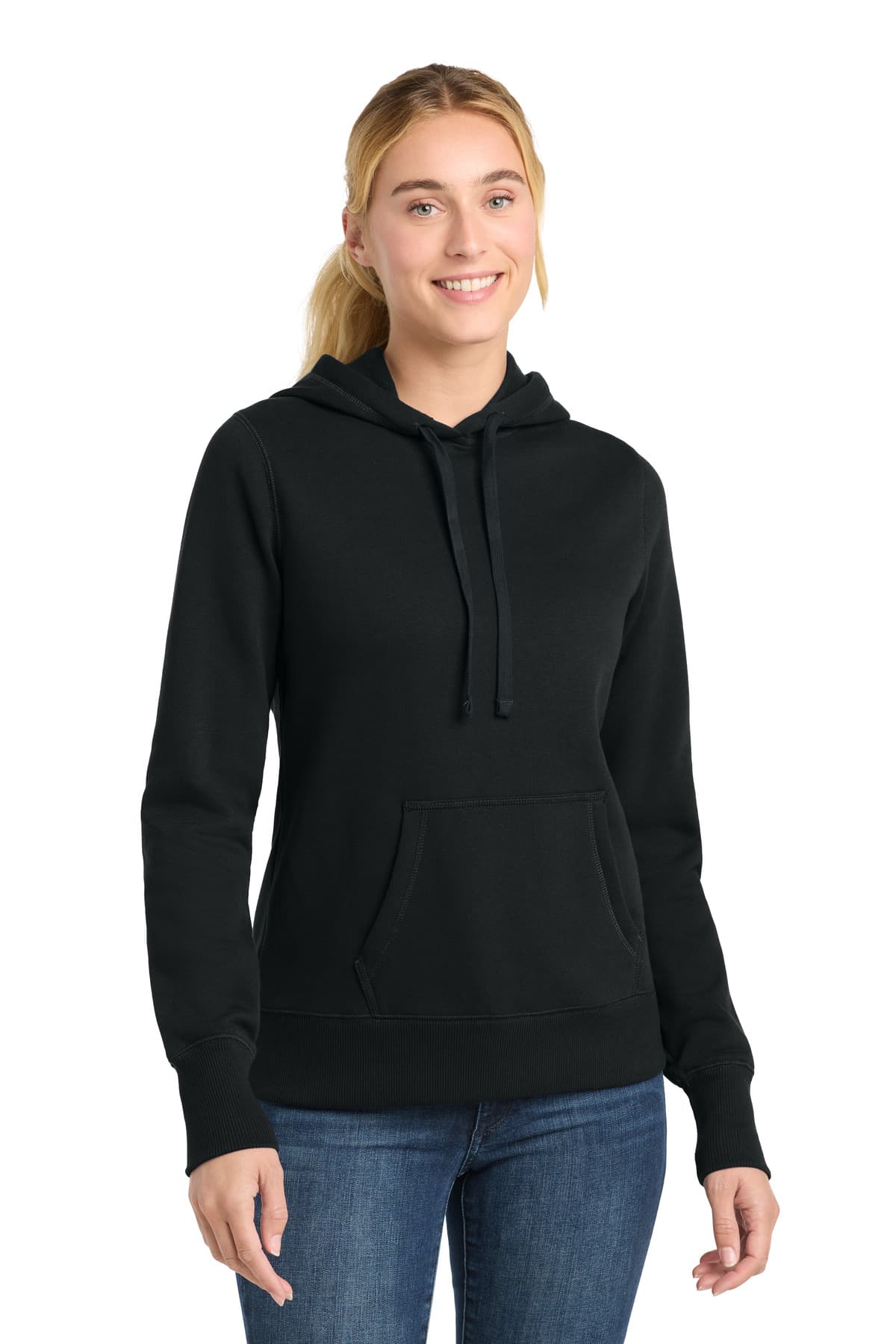 Sport-Tek ® Women's Pullover Hooded Sweatshirt. LST254 thumbnail 2