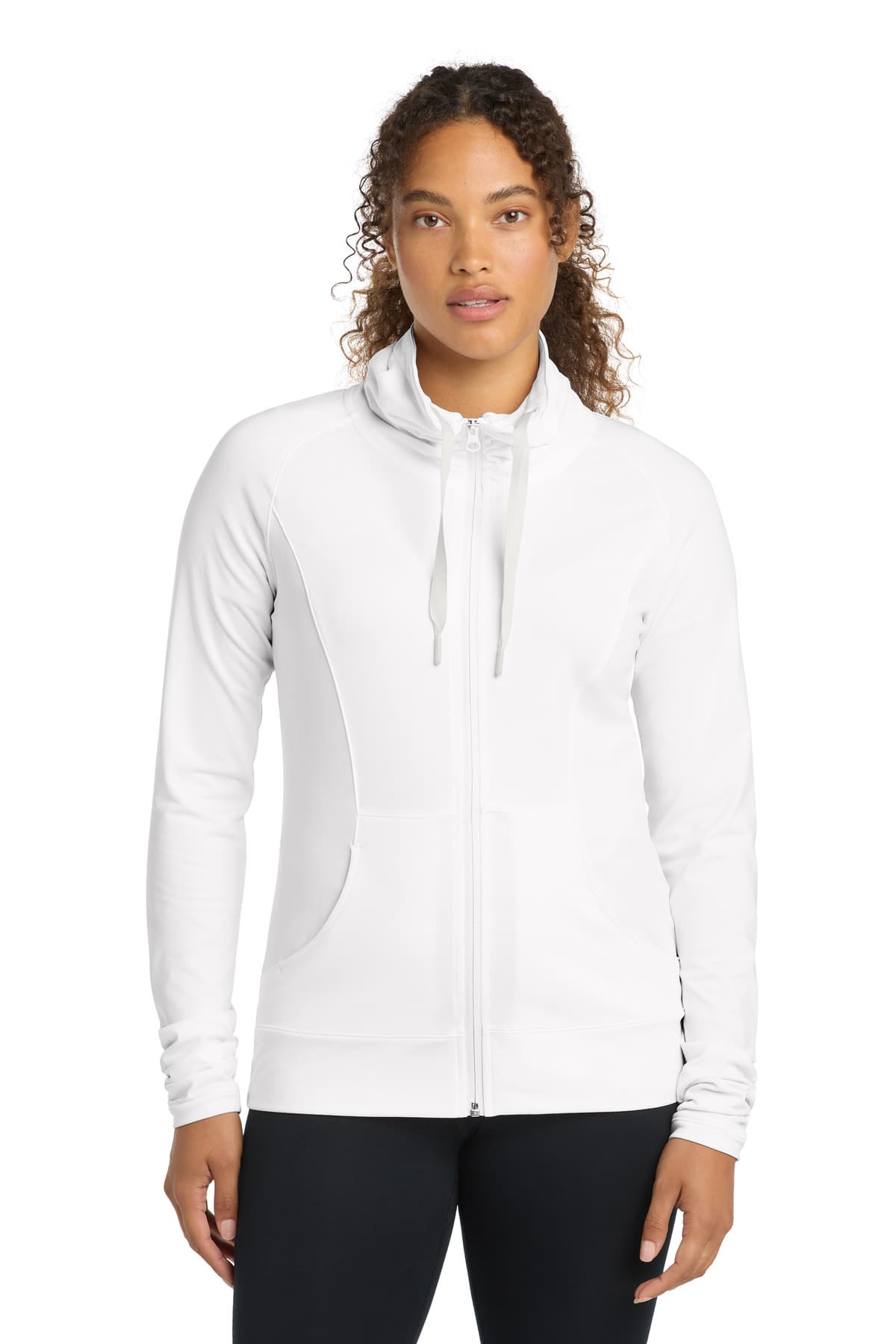 Sport-Tek ® Women's Sport-Wick ® Stretch Full-Zip Jacket. LST852 thumbnail 5