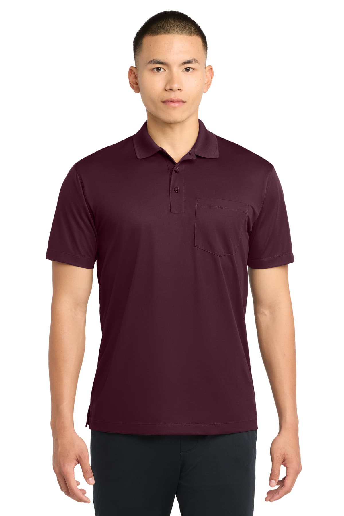 Sport-Tek ® Micropique Sport-Wick ® Pocket Polo. ST651 thumbnail 5