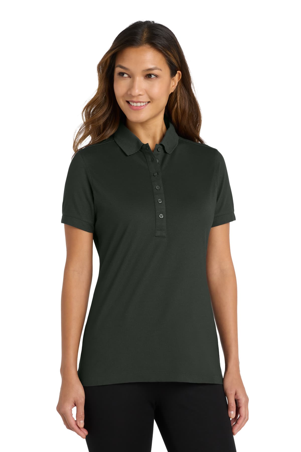 Port Authority ® Women's Stretch Pique Polo. L555 thumbnail 4