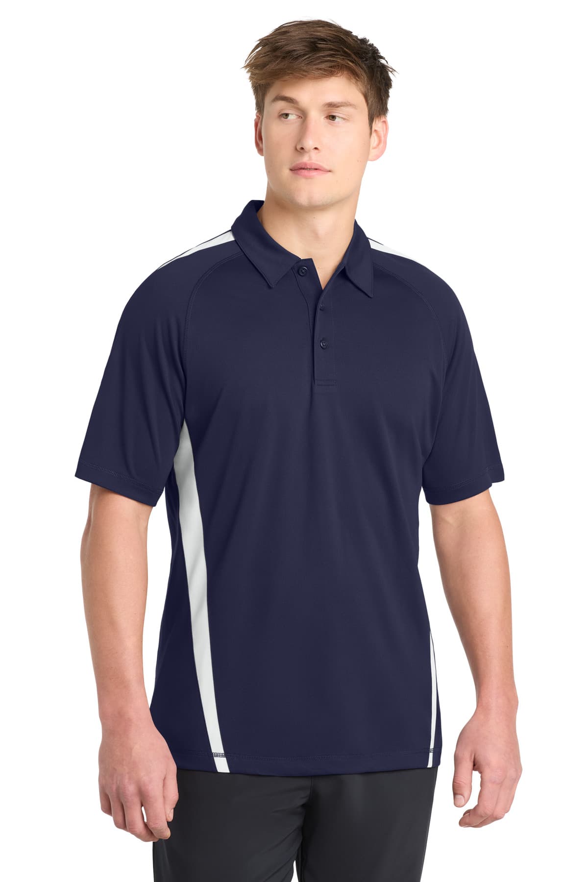 Sport-Tek ® PosiCharge ® Micro-Mesh Colorblock Polo. ST685 thumbnail 5