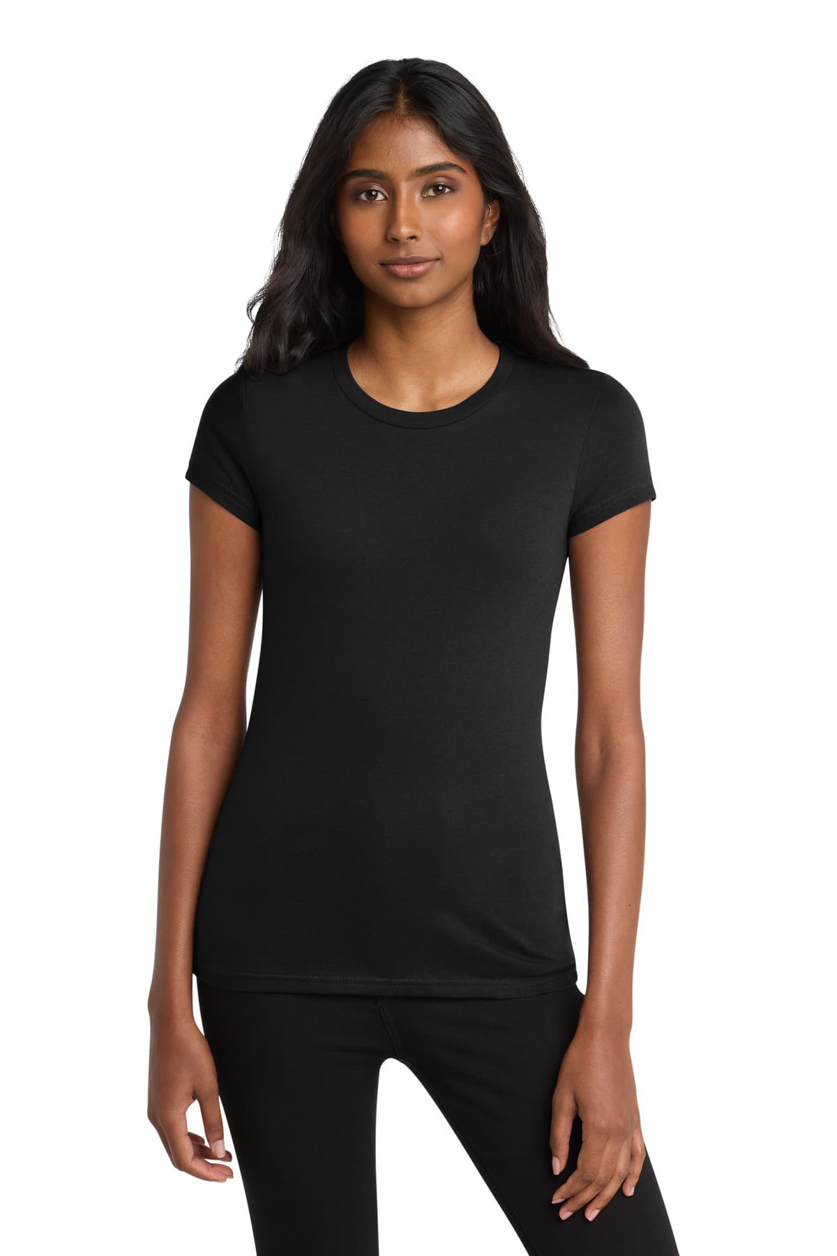 District ® Women's Fitted Very Important Tee ® . DT6001 thumbnail 2