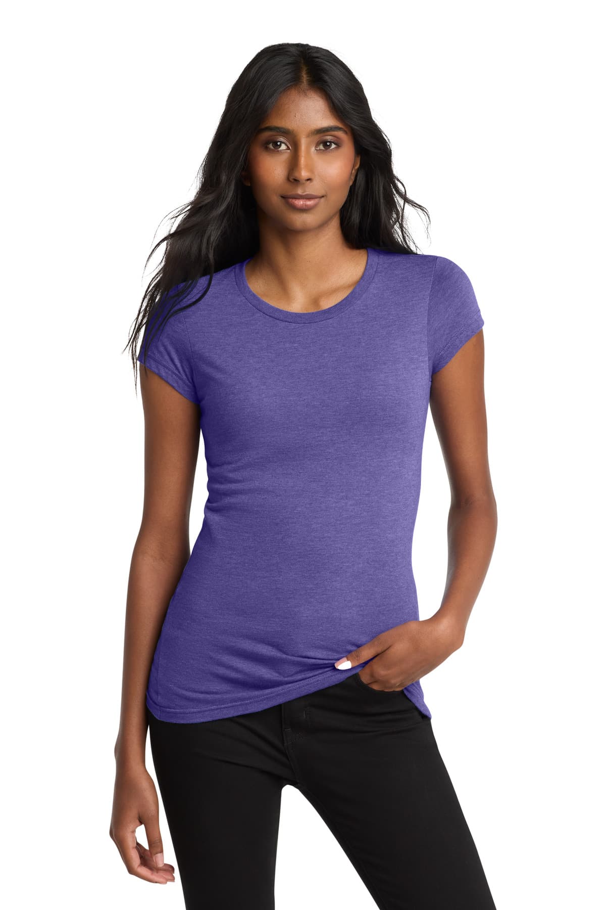District ® Women's Fitted Very Important Tee ® . DT6001 thumbnail 5