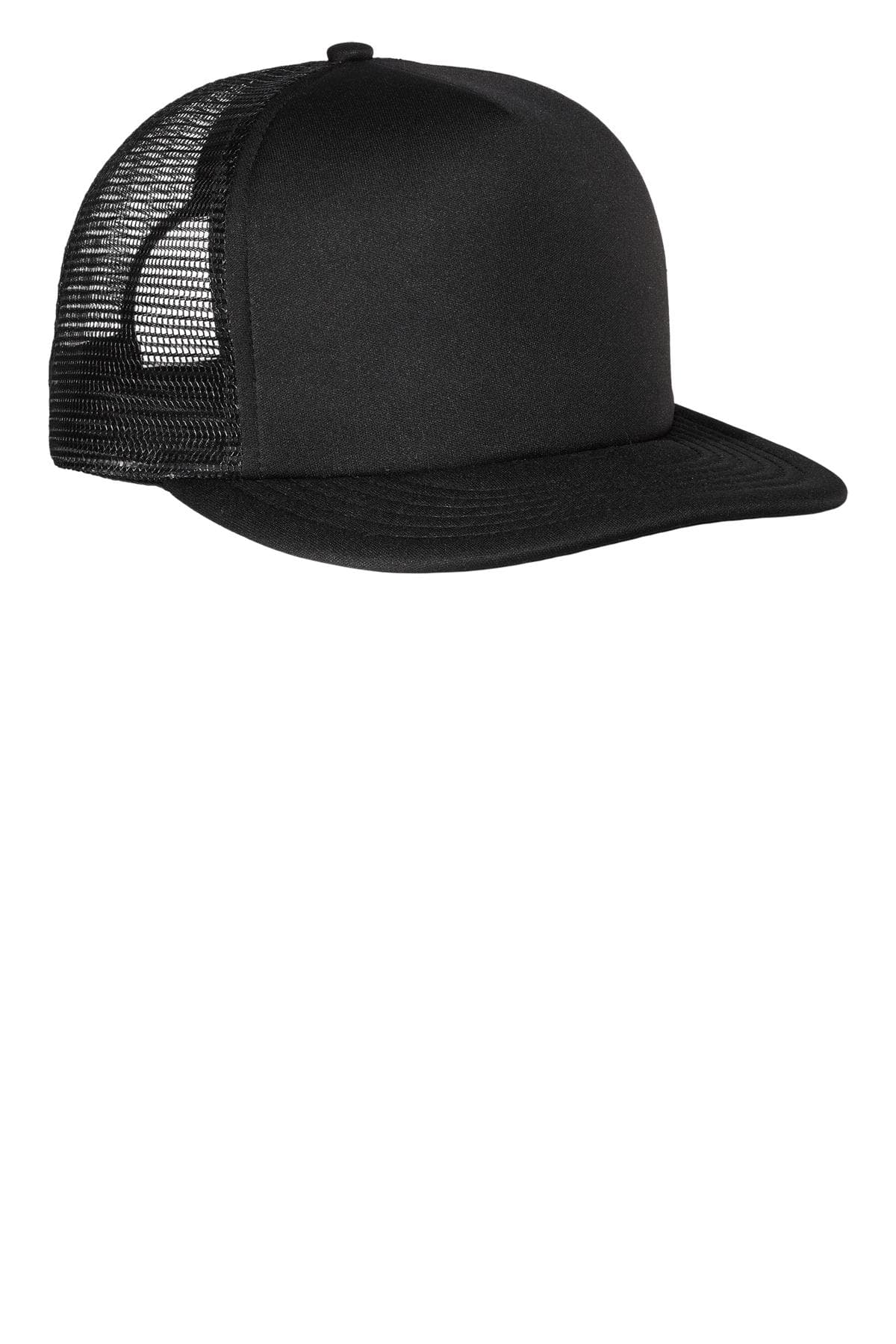 District ® Flat Bill Snapback Trucker Cap. DT624 thumbnail 2