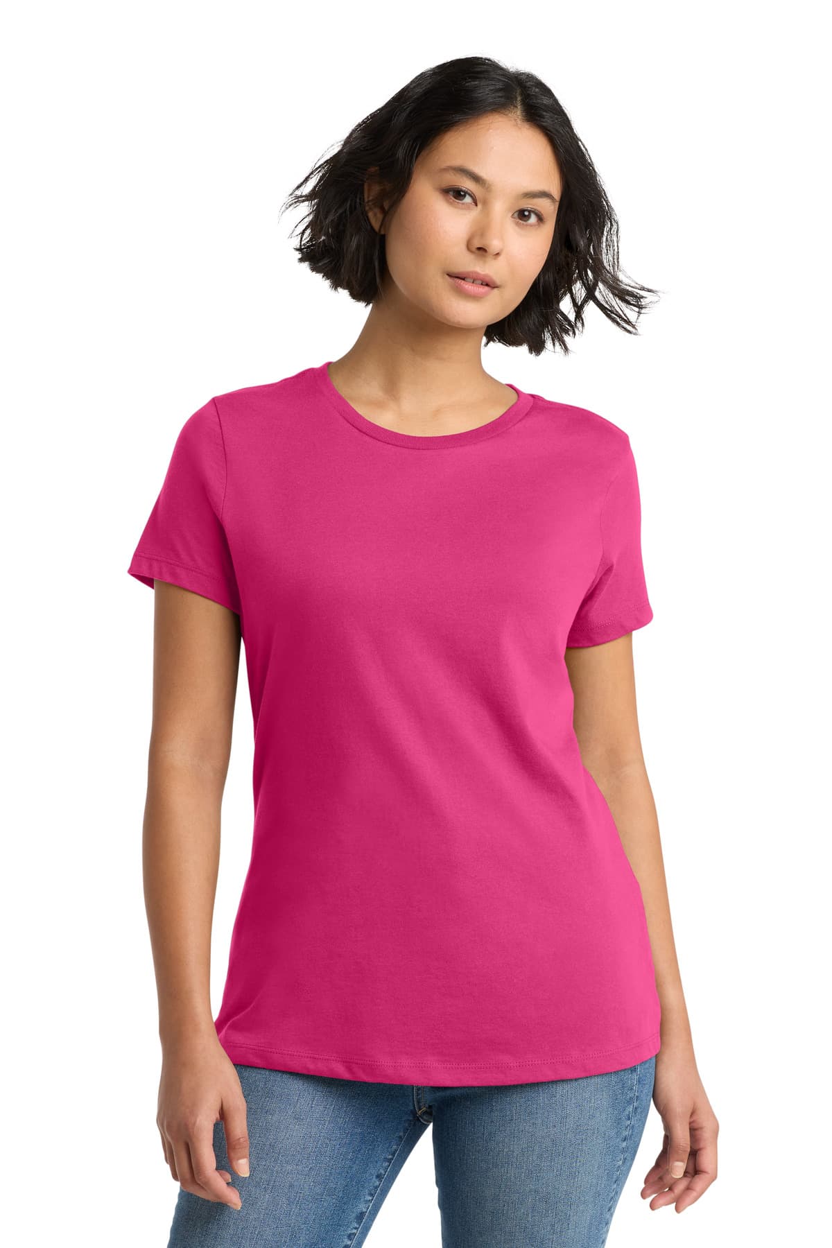 District ® Women's Perfect Weight ® Tee. DM104L thumbnail 5