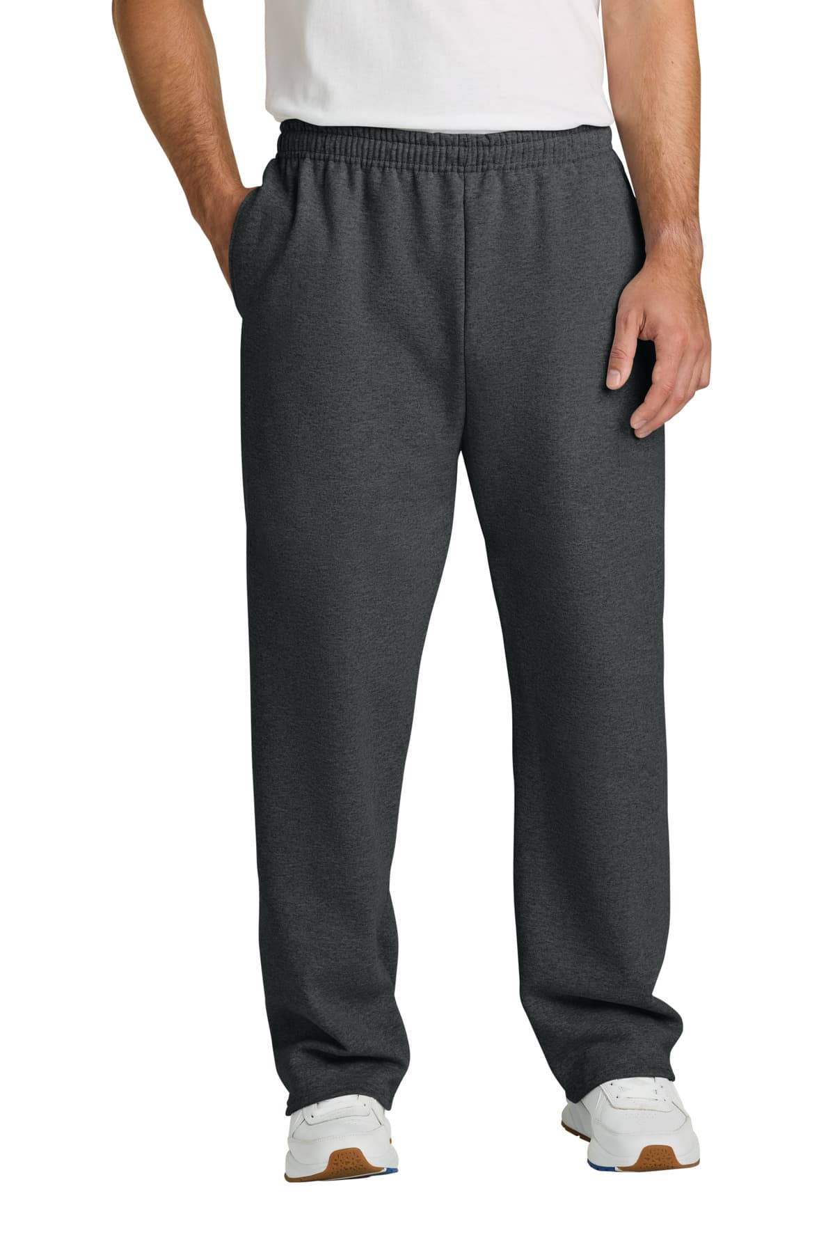 Jerzees ® NuBlend ® Open Bottom Pant with Pockets. 974MP thumbnail 3