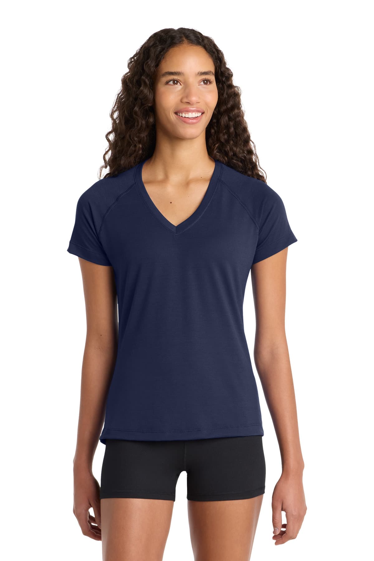 Sport-Tek ® Women's Ultimate Performance V-Neck. LST700 thumbnail 3