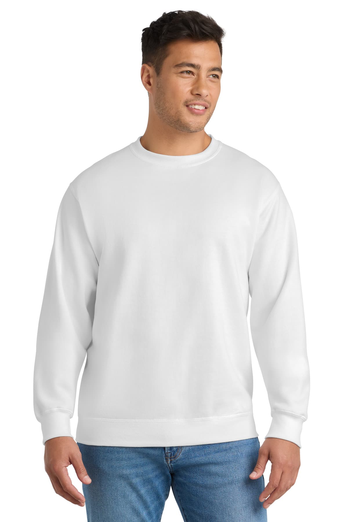 Port & Co  Essential Fleece Crewneck Sweatshirt. PC90 thumbnail 2