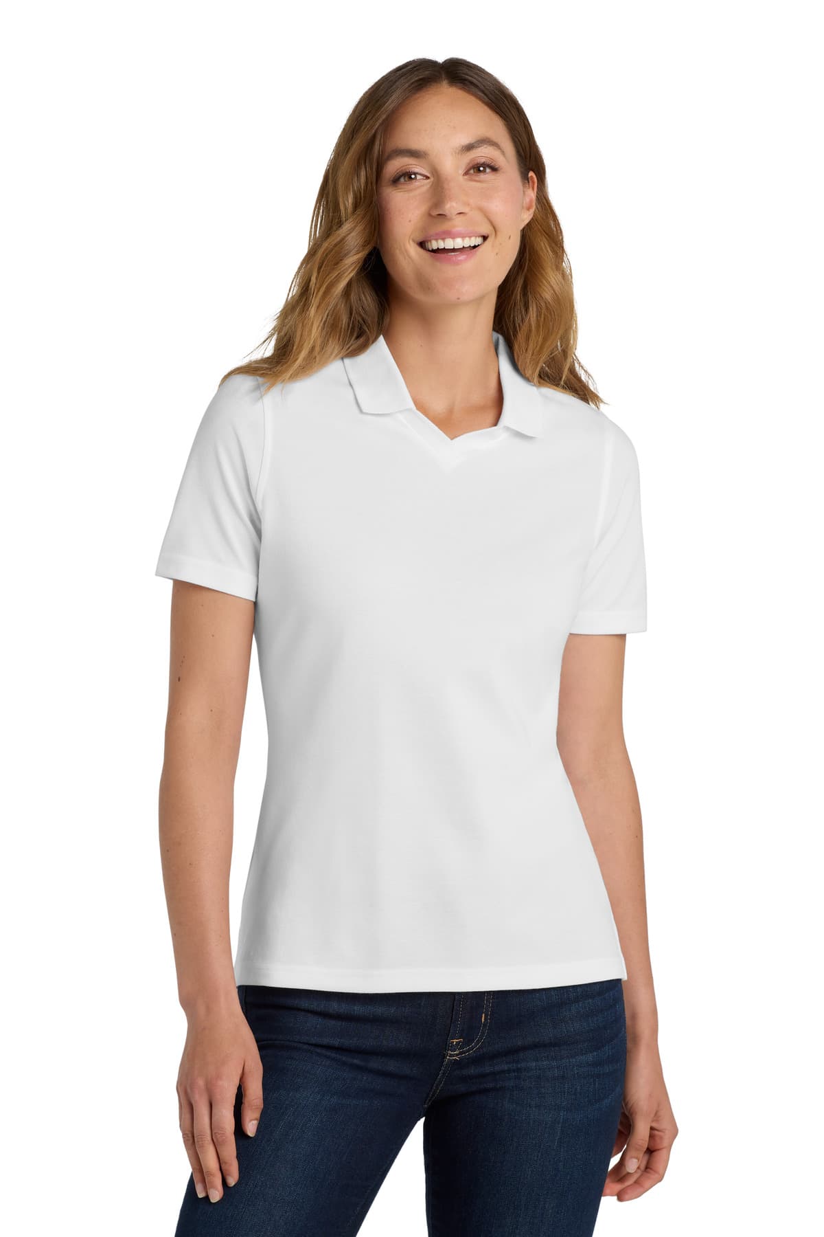 Port Authority ® Women's Rapid Dry Polo. L455 thumbnail 2