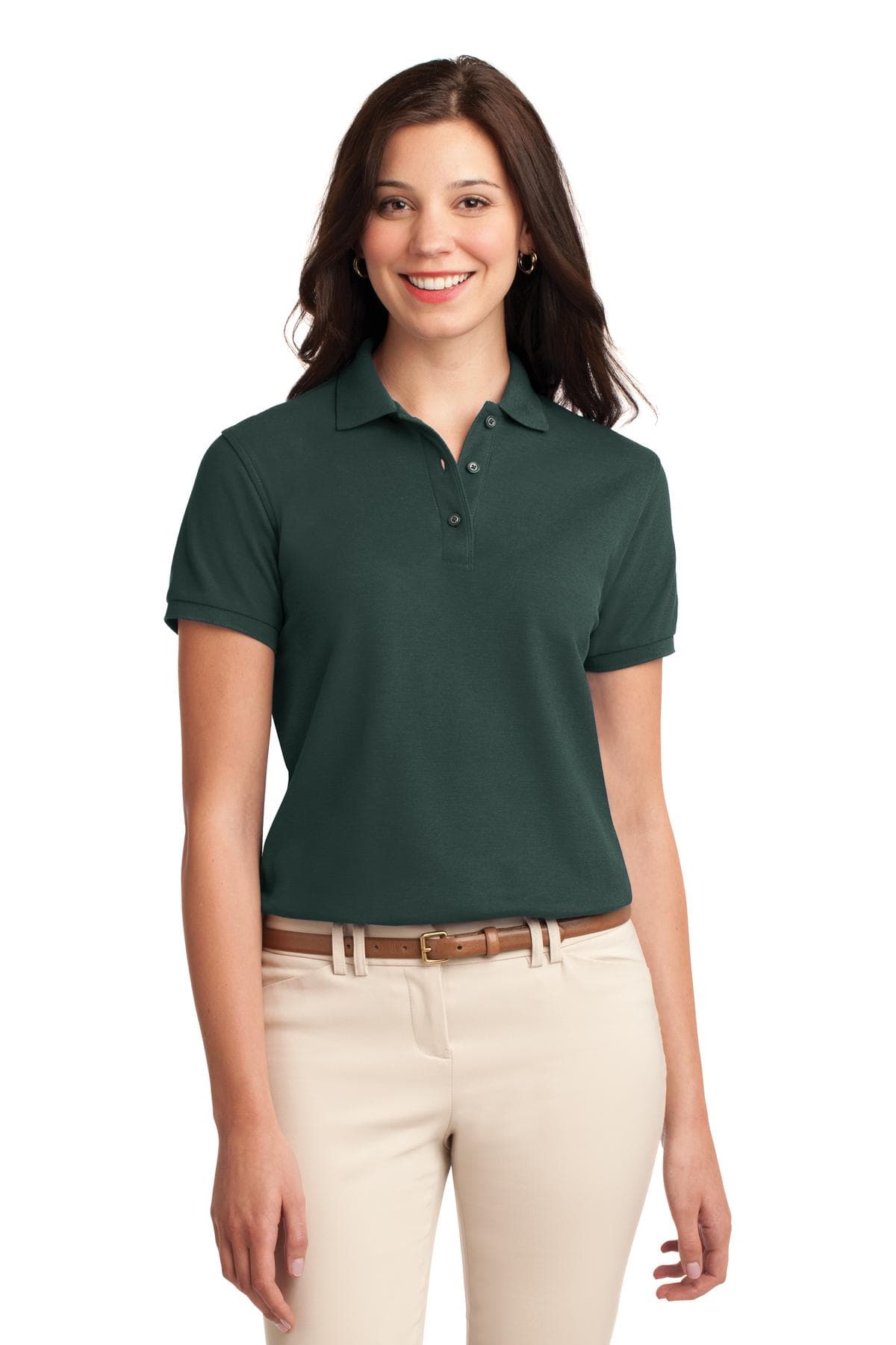 Port Authority ® Women's Silk Touch Polo. L500 thumbnail 4