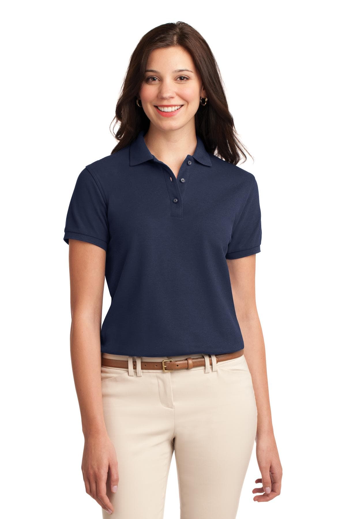Port Authority ® Women's Silk Touch Polo. L500 thumbnail 5