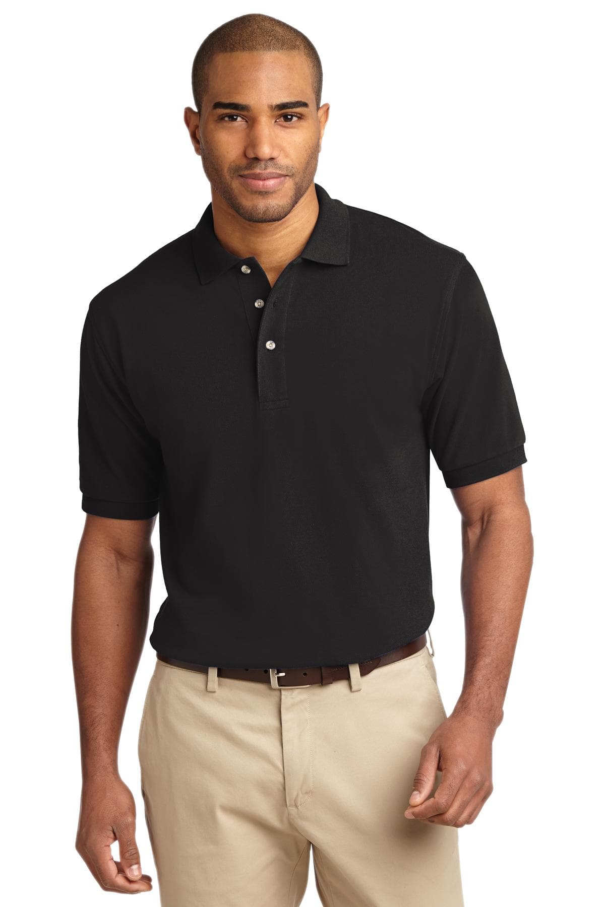 Port Authority ® Tall Heavyweight Cotton Pique Polo. TLK420 thumbnail 2