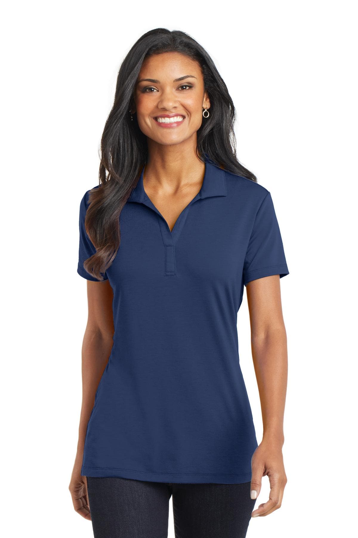 Port Authority ® Women's Cotton Touch  Performance Polo. L568 thumbnail 4