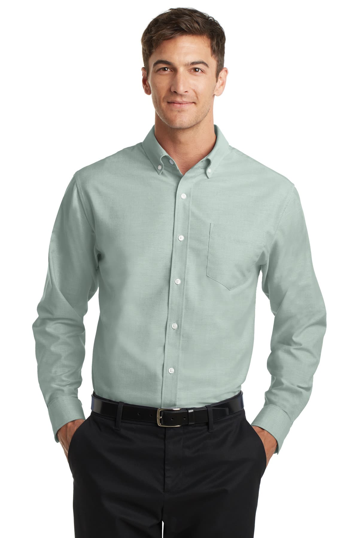 Port Authority ® SuperPro  Oxford Shirt. S658 thumbnail 3