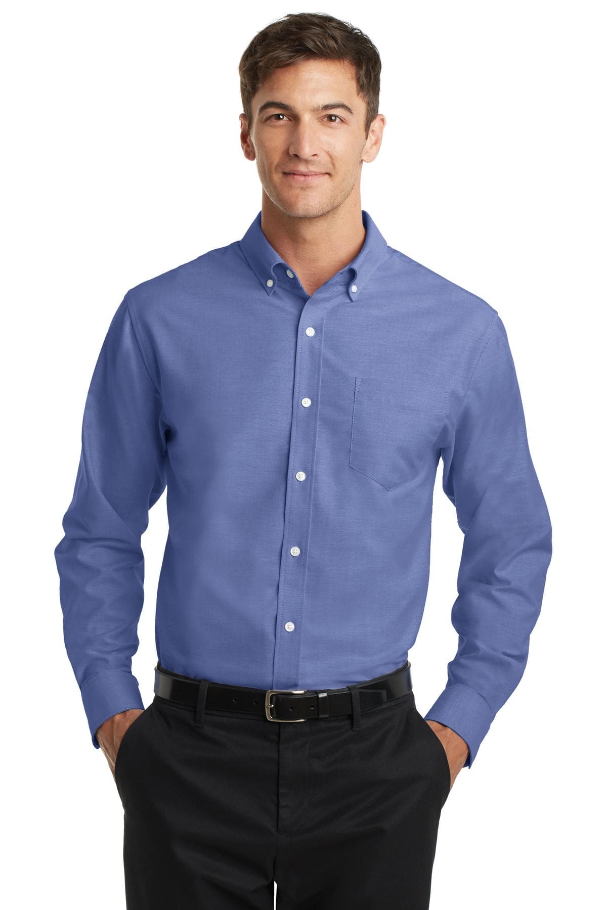 Port Authority ® SuperPro  Oxford Shirt. S658 thumbnail 4