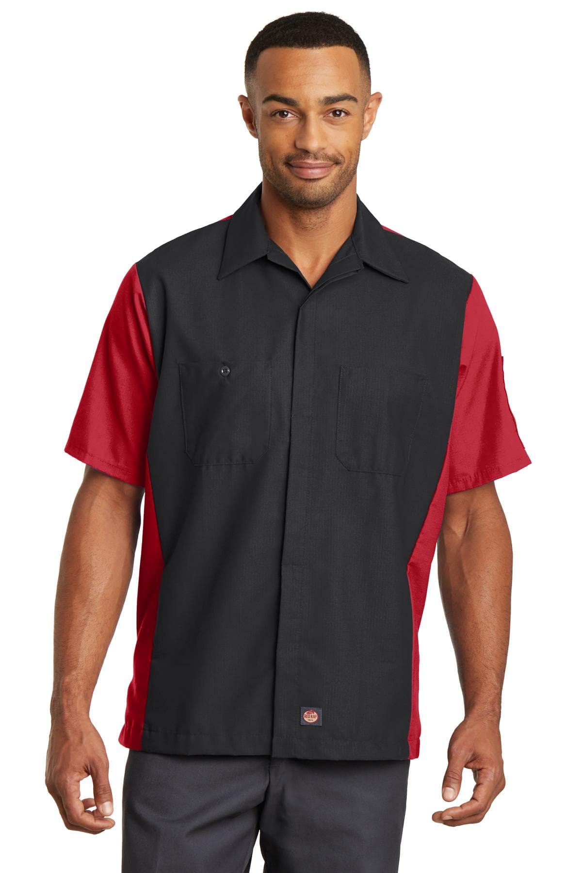 Red Kap ® Short Sleeve Ripstop Crew Shirt. SY20 thumbnail 5