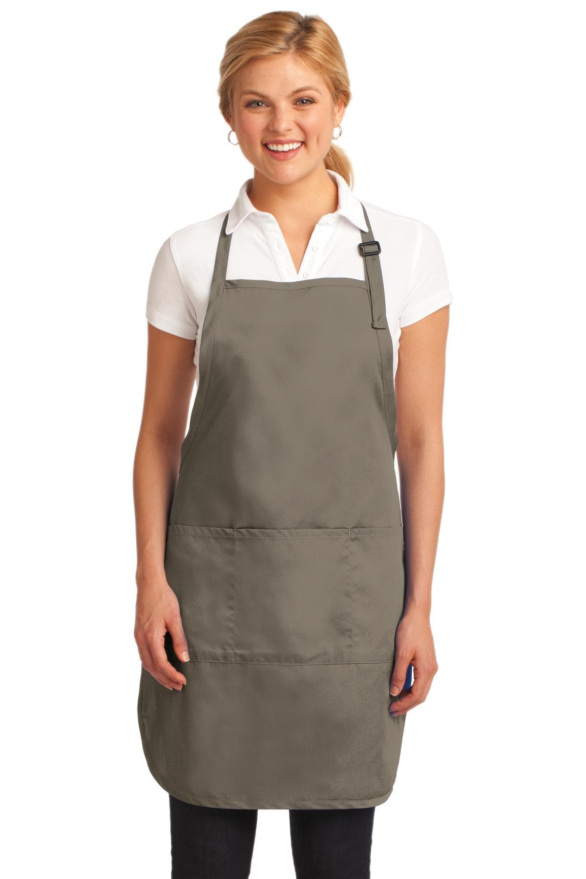 Port Authority ® Easy Care Full-Length Apron with Stain Release. A703 thumbnail 3