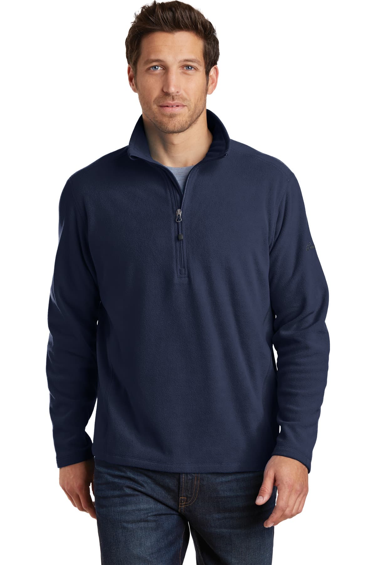 Eddie Bauer ® 1/2-Zip Microfleece Jacket. EB226 thumbnail 4