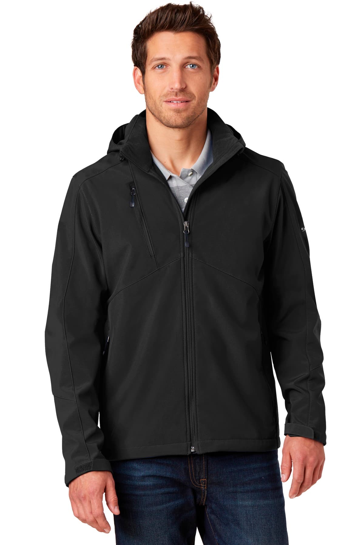 Eddie Bauer ® Hooded Soft Shell Parka. EB536 thumbnail 3