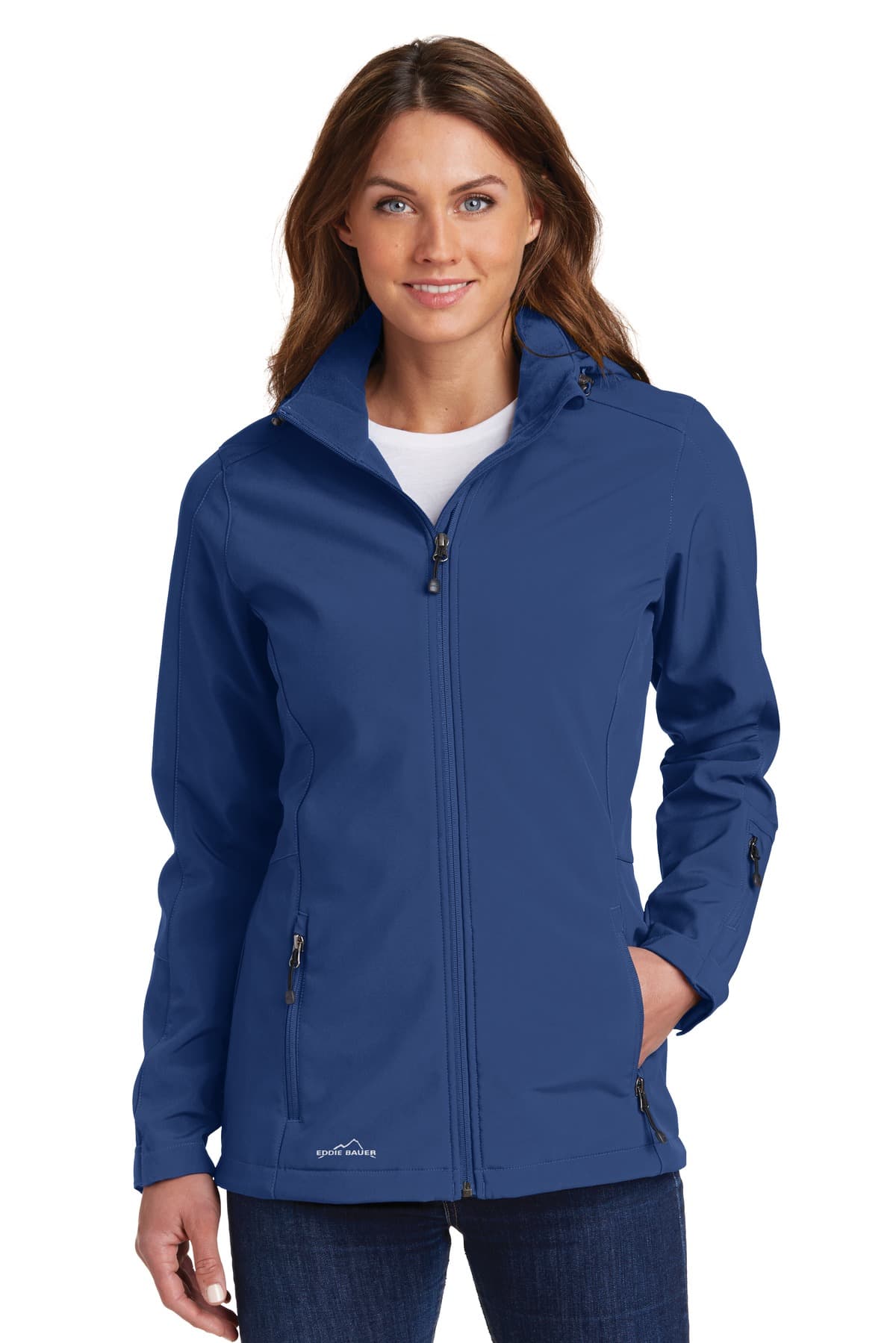 Eddie Bauer ® Women's Hooded Soft Shell Parka. EB537 thumbnail 2