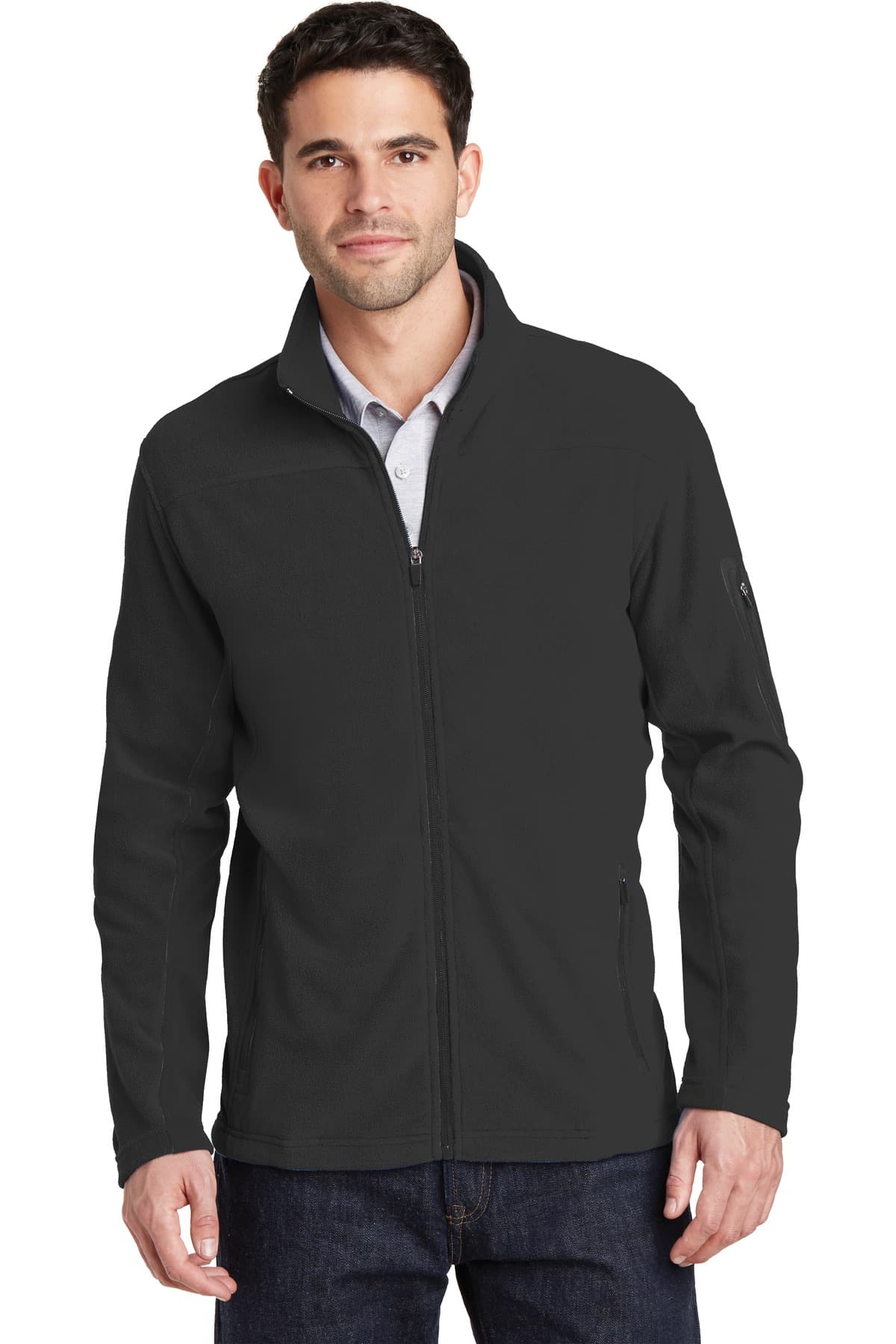 Port Authority ® Summit Fleece Full-Zip Jacket. F233 thumbnail 2