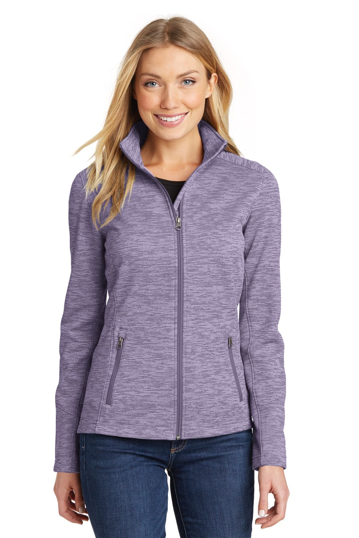 Port Authority ® Women's Digi Stripe Fleece Jacket. L231 thumbnail 5