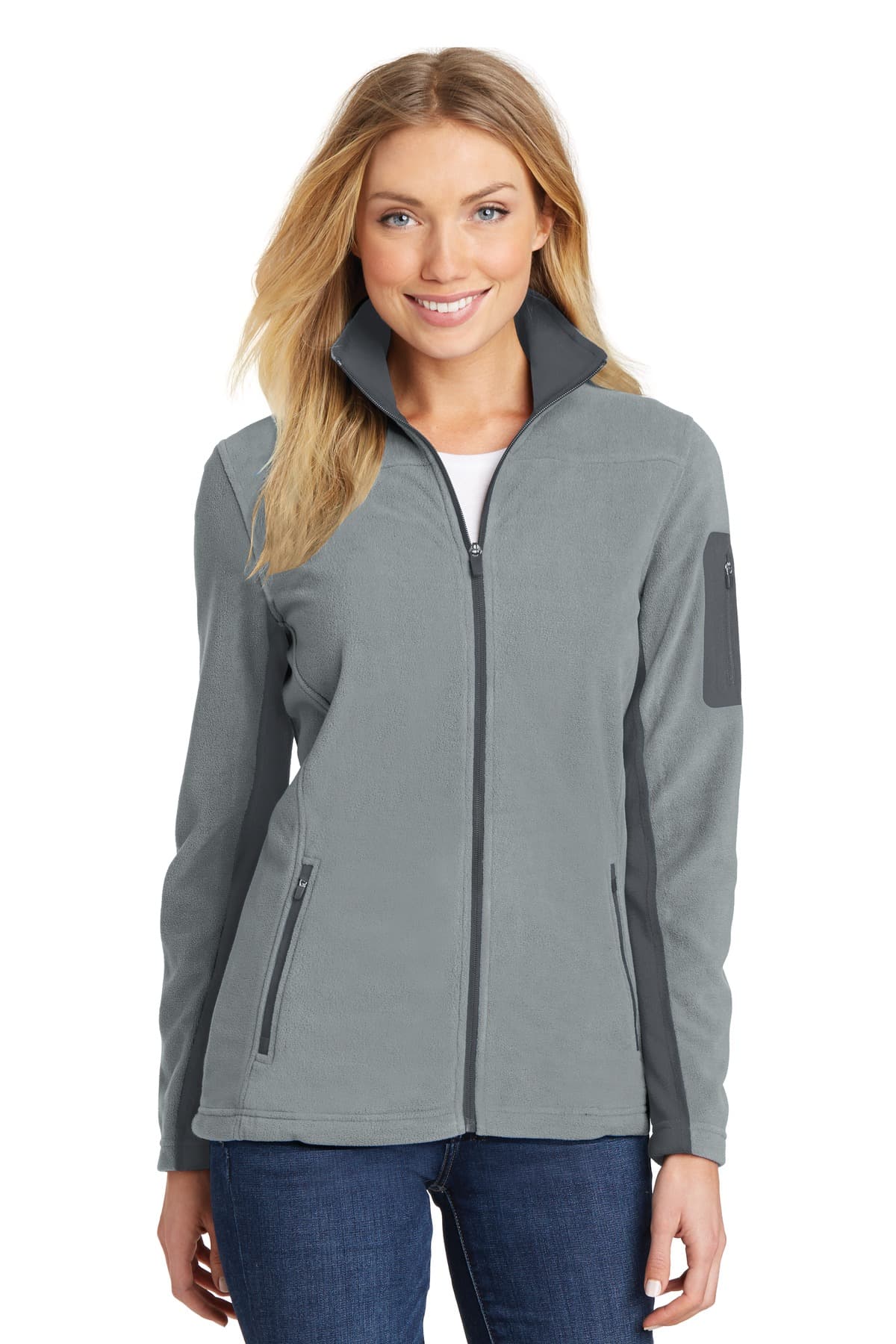 Port Authority ® Women's Summit Fleece Full-Zip Jacket. L233 thumbnail 3