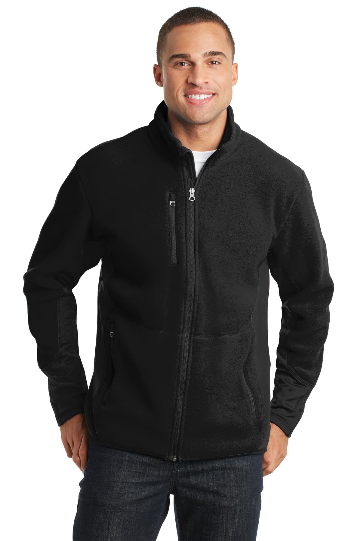 Port Authority ® R-Tek ® Pro Fleece Full-Zip Jacket. F227 thumbnail 2