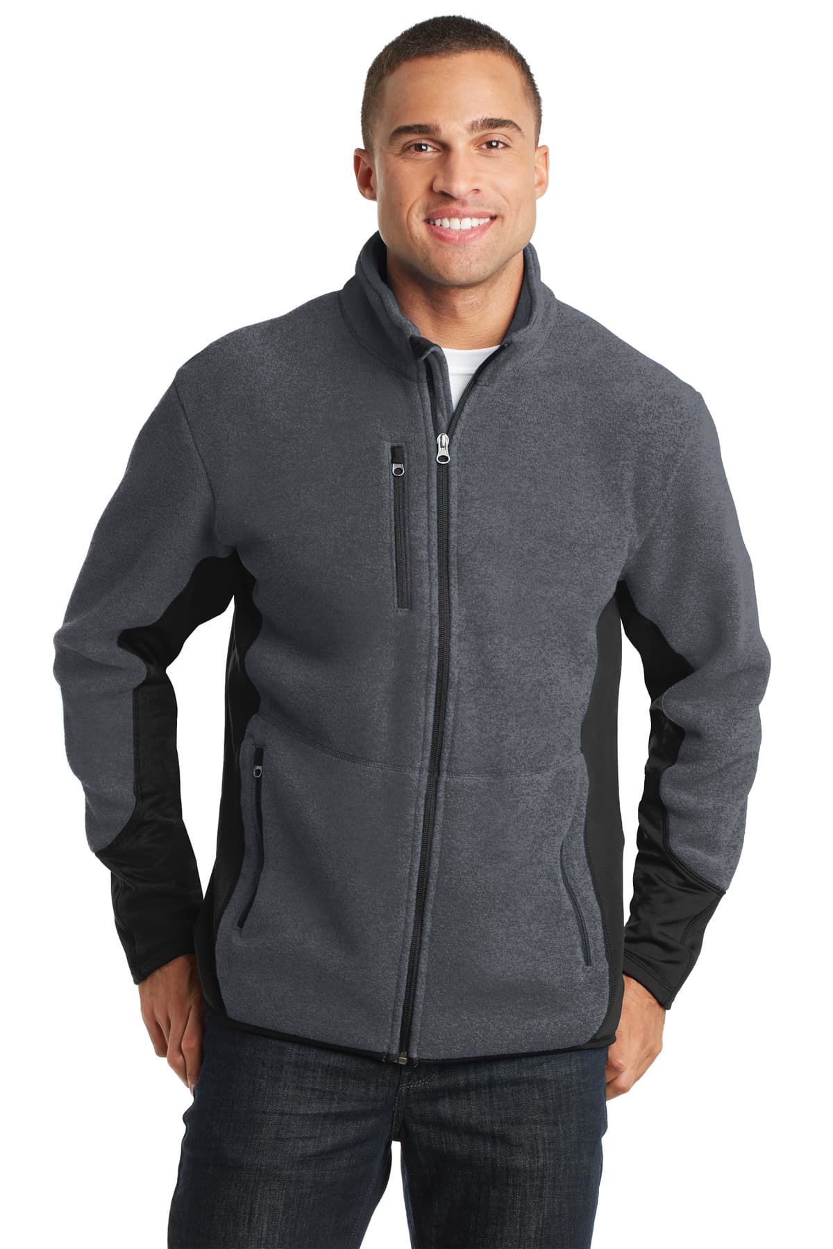 Port Authority ® R-Tek ® Pro Fleece Full-Zip Jacket. F227 thumbnail 3